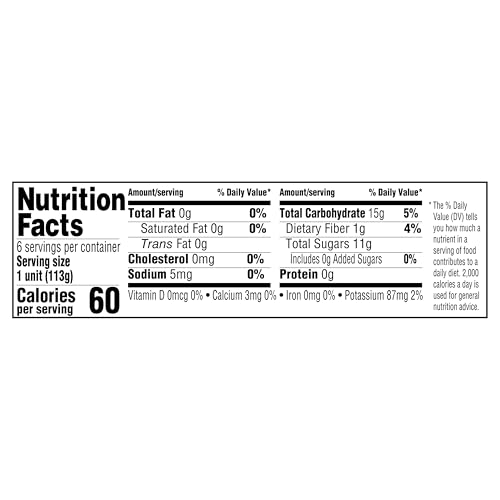 Amazon Grocery, Unsweetened Apple Sauce, 4 Oz, Pack of 6 (Previously Happy Belly, Packaging May Vary)