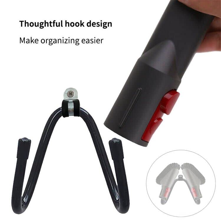 AUXPhome Vacuum Cleaner Storage Bracket Power Tool Hose Stand Holder Vacuum Head Hanger for Canister Vacuum Cleaner Handheld Vacuum Cleaner Work Shop Vacuums Cleaner - W Style