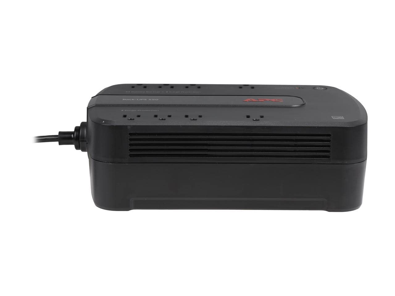 APC UPS Battery Backup for Computer, BE550G Surge Protector with Battery Backup, Dataline Protection
