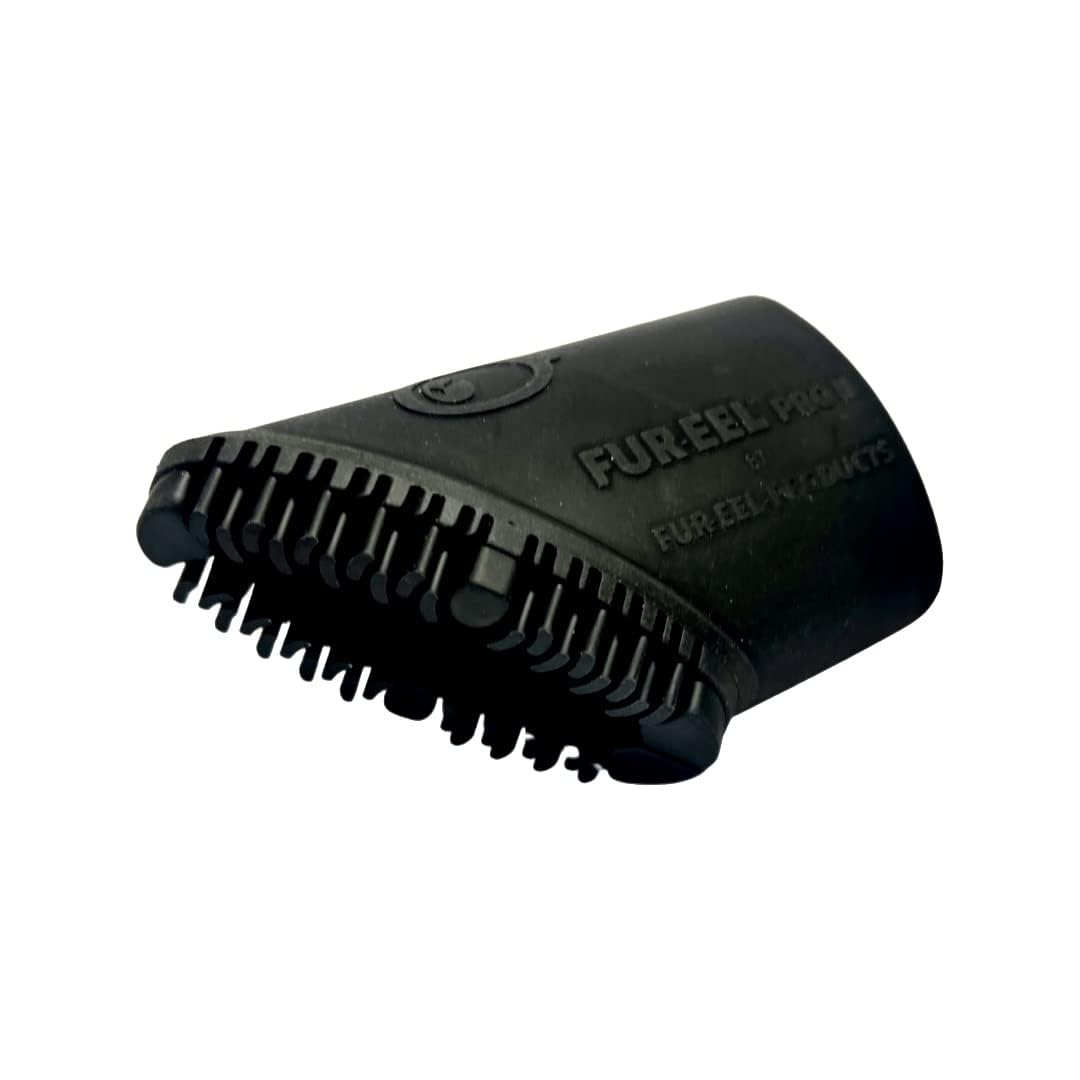 Buff Brite Fur-EEL FANG Refill PRO II Cat & Dog Hair Remover | Pet Fur Remover Vacuum Attachment | Perfect Sand/Lint/Pet Hair Remover for Car, Stairs, & Couches | Works with Almost All Vacuum Brands