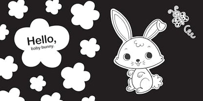 Hello, Baby Animals: A perfect book for parents and caregivers at home with babies this summer (High-Contrast Books)