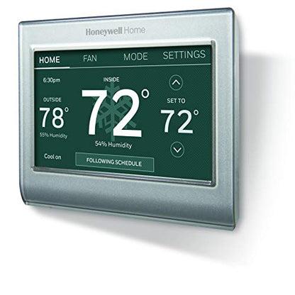 Honeywell Home RENEWRTH9585WF Wi-Fi Smart Color Thermostat (Renewed)