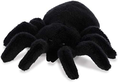Aurora® Adorable Mini Flopsie™ Tod Tarantula™ Stuffed Animal - Playful Ease - Timeless Companions - Black 8 Inches
