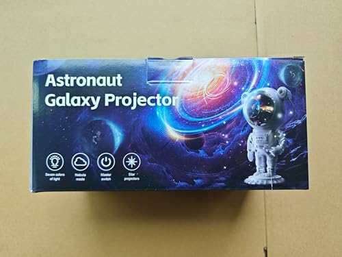 Astronaut Projector, LED Starry Sky Galaxy Projector, Night Light with Remote Control & Timer, Star Light Projector with Nabula Christmas Gift for Kids Adult for Bedroom, Room Decor, Party