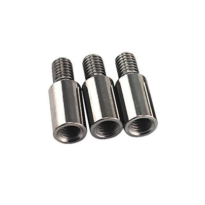 Arcity 3 Pcs Classic Arcade Joystick Shaft Extender Rod Jamma Extension for Sanwa Joystick 15mm DIY Controller Metal New