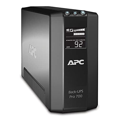 APC Back-UPS Pro 700VA UPS Battery Backup & Surge Protector (BR700G)