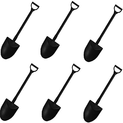 Aliotech 50PCS Plastic Mini Ice Cream Dessert Spoon Shovels Pudding Yogurt Spoons for Family or Party by Aliotech