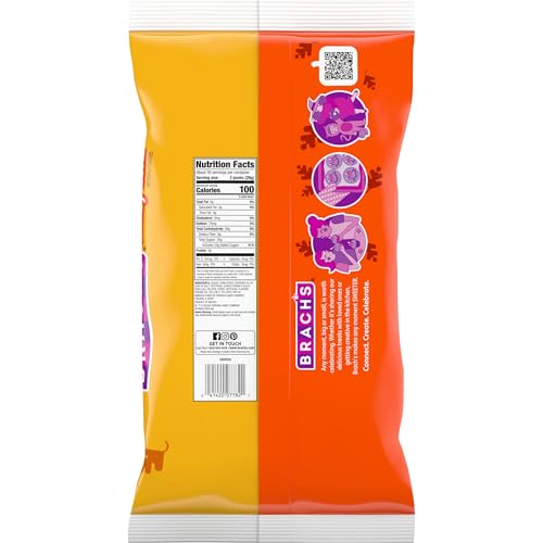 Brach's Classic Candy Corn Trick or Treat Packs, 60 Mini Pouches