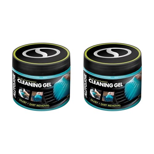 Auto Joe 2-Pack Multi-Purpose Cleaning Gel for Dust and Dirt Removal, 5.6 Ounces