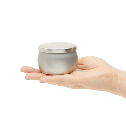 Bright Creations Candle Tins - 4 oz, 3 x 2 in, Silver, 24 Pack - Tin Cans with Lids & Tiny Containers for Wax Projects - DIY Candle Making Supplies