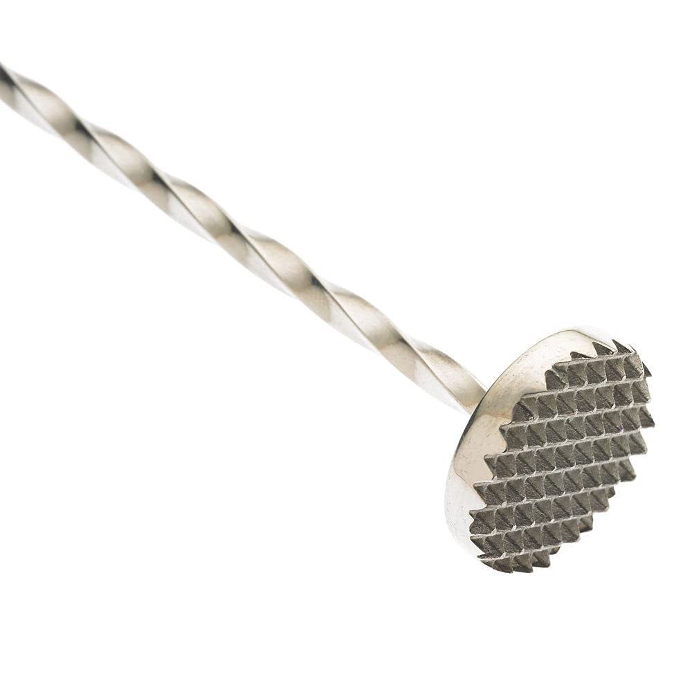 Barfly Muddle Bar Spoon, Muddler 11 13/16" (30 cm), Stainless Steel