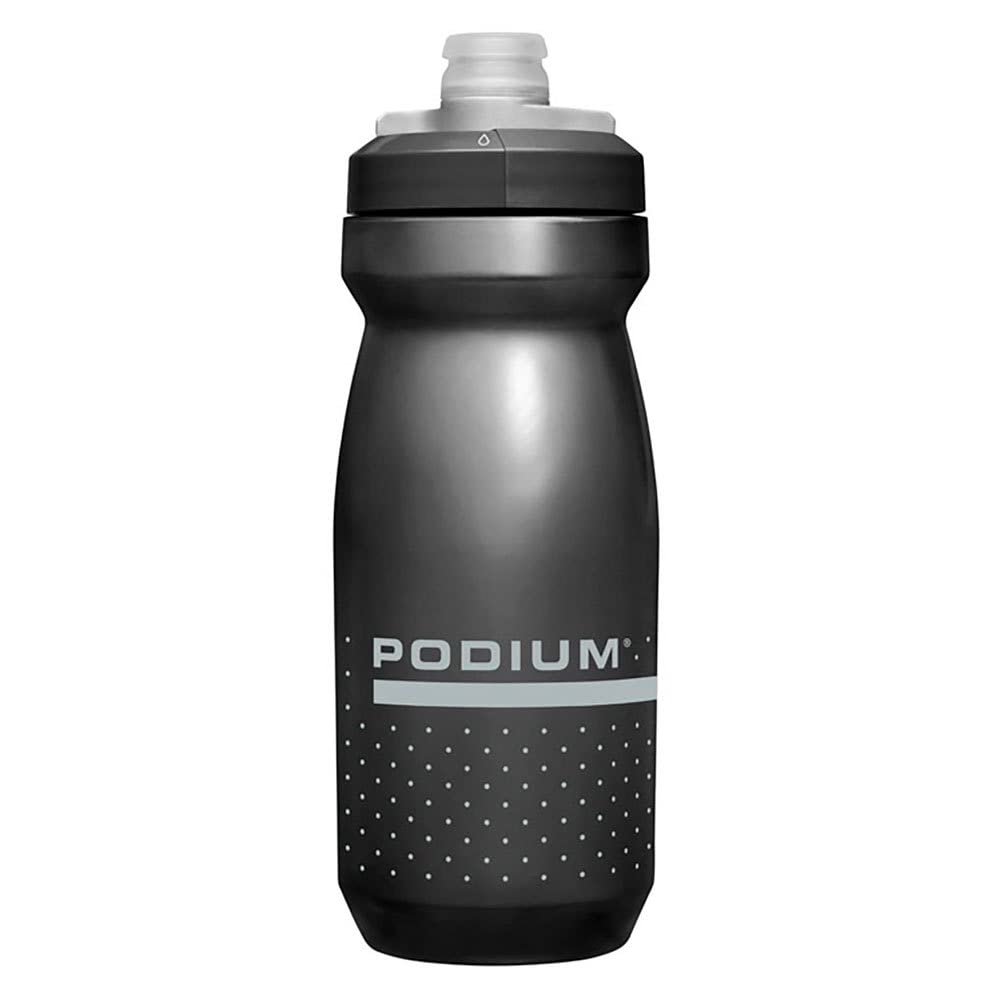 CamelBak Podium Bike Squeeze Water Bottle Black, 21oz