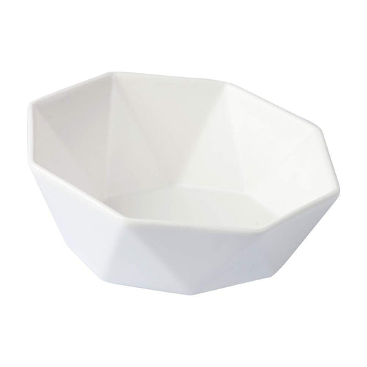 White Ceramic Tilted Cat Dog Bowl Cat Food Water Bowl Dish Pet Comfort Feeding Bowls