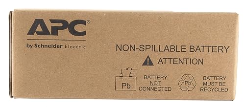 APC UPS Battery Replacement, RBC2, for APC Back-UPS Models BE500R, BK300C, BK350, BK500, BK500BLK, BK500M, BK500MC, BK500MUS, and SC420, SU420NET