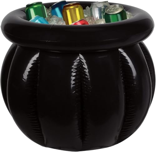 Beistle Inflatable Cooler - Drink Containers for Parties, Beverage Cooler, Spooky Decor: Halloween, Black