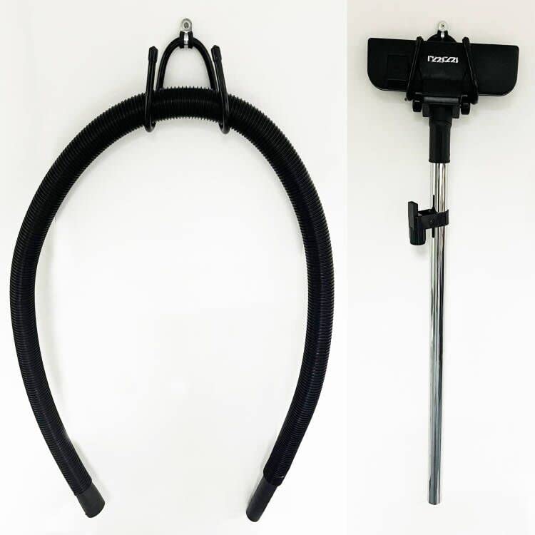 AUXPhome Vacuum Cleaner Storage Bracket Power Tool Hose Stand Holder Vacuum Head Hanger for Canister Vacuum Cleaner Handheld Vacuum Cleaner Work Shop Vacuums Cleaner - W Style