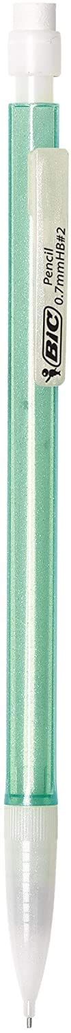 Bic Mechanical Pencil #2 EXTRA SMOOTH, 40 Pack Of Twenty 0.5mm, and Twenty 0.7 mm - Assorted Colored Barrels - Variety Pack of Bic Lead Pencils