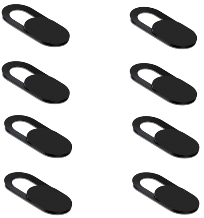 California JOS Webcam Cover, 0.03 inch Ultra Thin Laptop Camera Cover Slide for iPhone iPad MacBook Pro Computer iMac Cell Phone PC Accessories Camera Blocker Slider, Great for Privacy