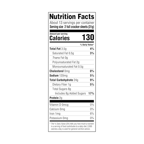 Amazon Grocery, Cinnamon Graham Crackers, 14.4 Oz (Previously Happy Belly, Packaging May Vary)