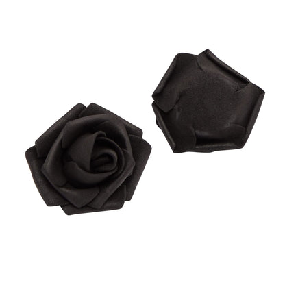 Bright Creations 100-Pack Black Artificial Flowers, Fake Foam Flowers for Halloween Decorations, DIY Crafts, Bouquets, and Black-Themed Parties (3 Inches)