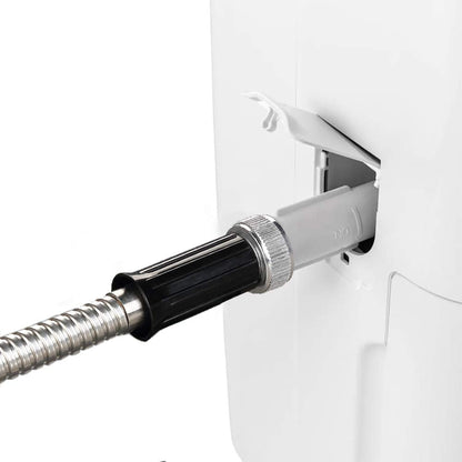 Beaulife Metal Garden Hose 50 ft Flexible No Kink Lightweight RV Drinking Water Hose Extension Leader Hose Heavy Duty Outdoor