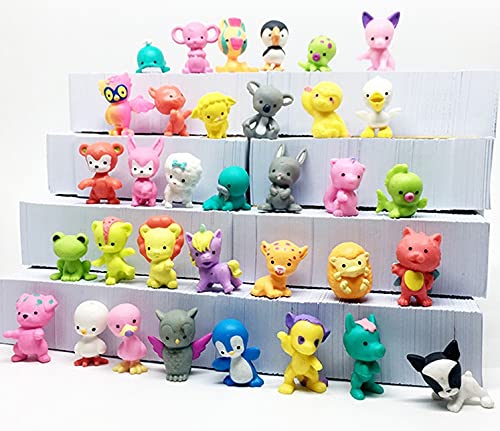 Bath Bombs for Kids Set with Toys Surprise Inside Cute Funny Animals - Organic & Natural Bath Bombs for Boys and Girls - Kid Safe Bubble - Handmade in USA