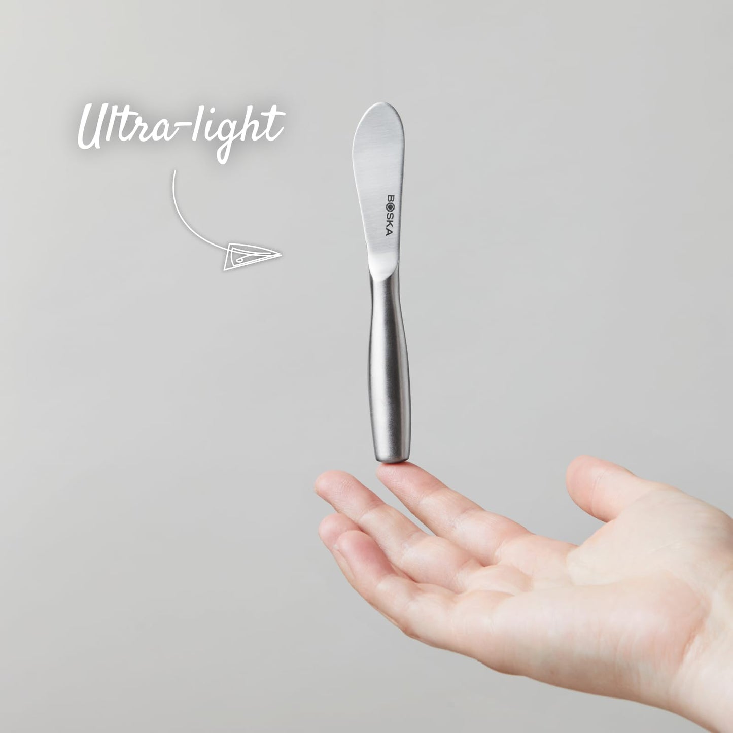 Boska Mini Spreading Knife Set - Butter knife Copenhagen Stainless Steel Multi-purpose Spreading Knives - Used for Cheese, Butter, Jam, Pastry, and Other Kitchen Daily Spreader Knife - 3 Pieces