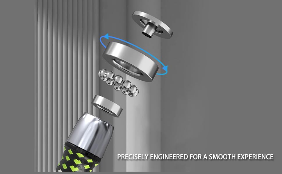 Hererope 1/4LB Weighted Jump Rope For Men Women Fitness - L Size