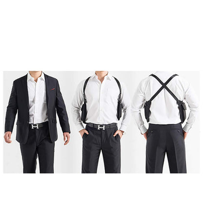 Anti-Thief Hidden Underarm Shoulder Bag, Concealed Pack Pocket, Multi-Purpose Men/Women Safety Double Storage Armpit Holster Tactical Bag for Travel Outdoors