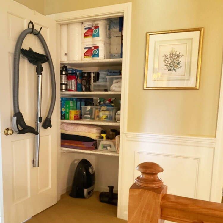 AUXPhome Vacuum Cleaner Storage Bracket Power Tool Hose Stand Holder Vacuum Head Hanger for Canister Vacuum Cleaner Handheld Vacuum Cleaner Work Shop Vacuums Cleaner - W Style