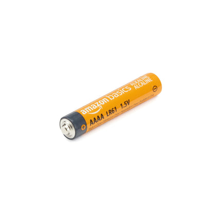 Amazon Basics 8-Pack AAAA Alkaline High-Performance Batteries, 1.5 Volt, 3-Year Shelf Life