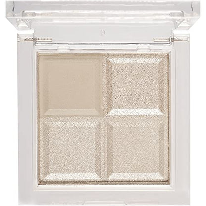 Almay Eyeshadow Palette, Longlasting Eye Makeup, Single Shade Eye Color in Matte, Metallic, Satin and Glitter Finish, Hypoallergenic, 130 The World Is My Oyster, 0.1 Oz