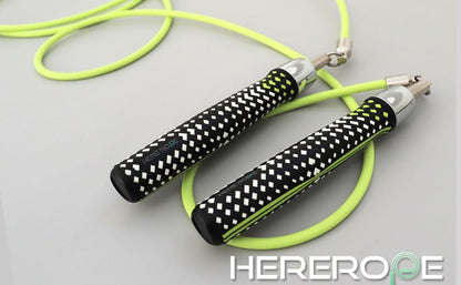 Hererope 1/4LB Weighted Jump Rope For Men Women Fitness - L Size