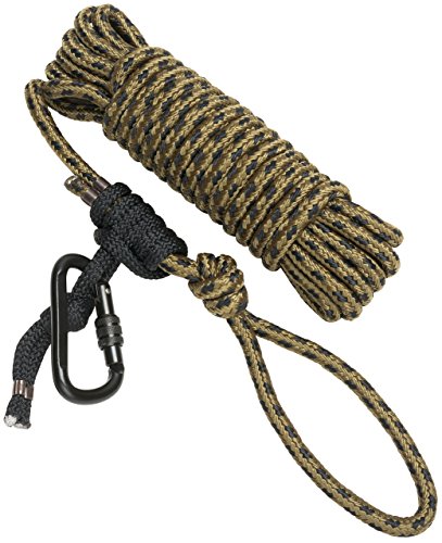 Hunter Safety System Non-Reflective Lifeline for Tree-Stand Hunting Safety Harness, Single