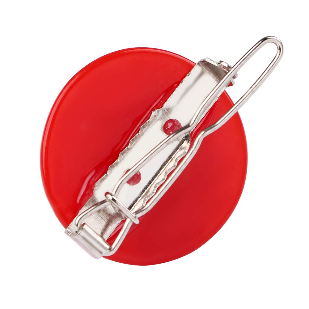 BinaryABC Halloween Devil Horn Hair Clips Hairpins Barrette,Halloween Cosplay Costume Party Accessories,6Pcs