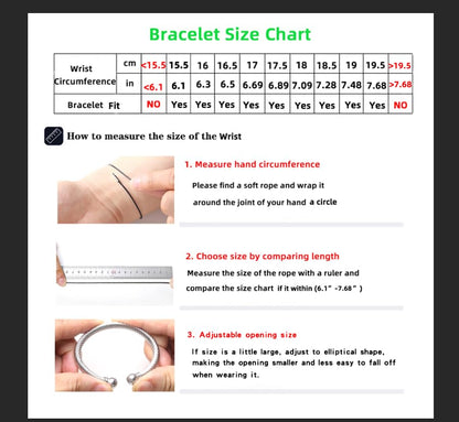 BOLAGTIER Stainless Steel Twisted Cable Wire Bracelets Adjustable Open Cuff Bangle Bracelet Vintage Jewelry Gift for Women (C-Silver)