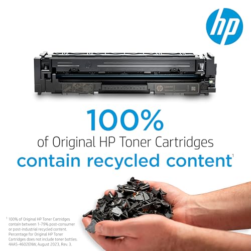 HP 206X Black High-yield Toner Cartridge | Works with HP Color LaserJet Pro M255, HP Color LaserJet Pro MFP M282, M283 Series | W2110X, Pack of 1, Black