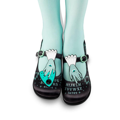 Hot Chocolate Design Chocolaticas Mid Heels Spirit Board Women's Mary Jane Pump Multicoloured HCD 38