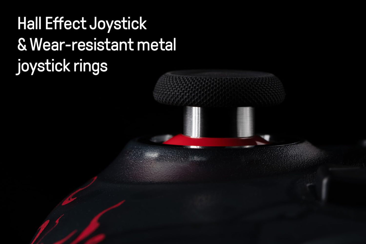 8Bitdo Ultimate 2C Hall Effect Joysticks and Hall Triggers Wireless Controller for Windows PC and Android, with Remappable L4/R4 Bumpers, Turbo function & Rumble vibration - Black Myth: Wukong