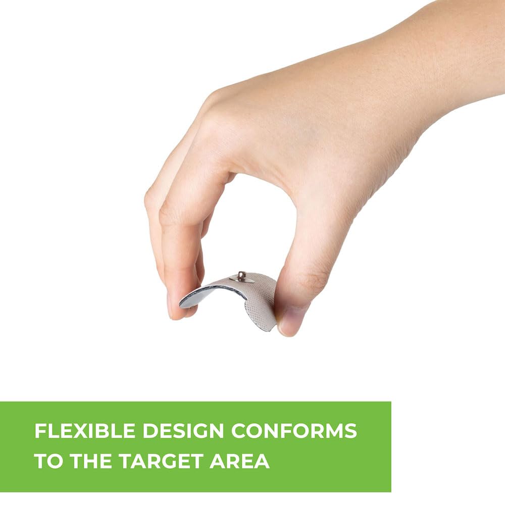 AccuRelief TENS Unit Pain Relief System - Muscle Stimulator For Pain Relief From Back Pain, Neck Pain, And Other Body Pains - Clinical Strength OTC Approved