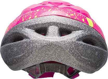 Bell Child Rally Bike Helmet - Pink Splatter Stella