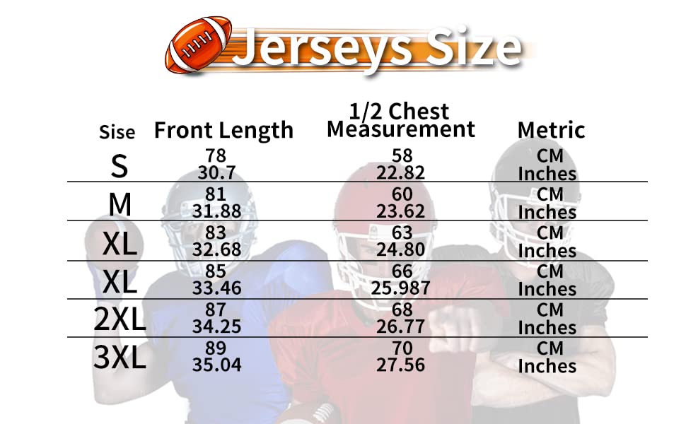 90s Football Jersey for Party,Bobby Boucher #9 The Waterboy Sandler 50th Anniversary Movie Football Jersey (Orange, X-Large)