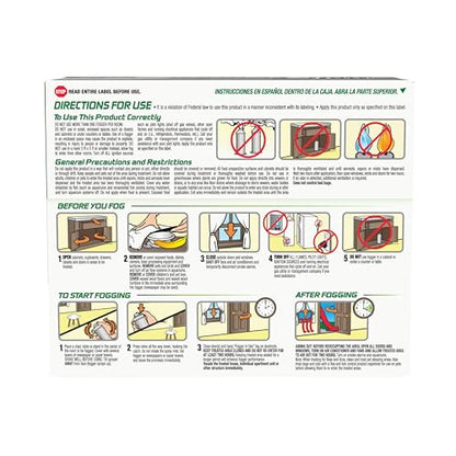 Hot Shot Fogger With Odor Neutralizer 6 Count-2 Ounce Cans (2 Pack), Controls Heavy Insect Infestations