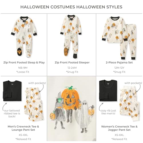 Burt's Bees Baby Baby 2-Piece Family Christmas Pajamas Matching Sets-Organic Cotton PJs for Kids, Adults, Halloween Costumes, 5 Toddler