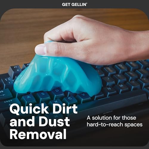 Auto Joe 2-Pack Multi-Purpose Cleaning Gel for Dust and Dirt Removal, 5.6 Ounces