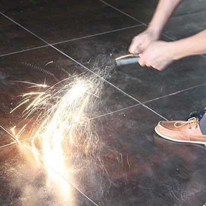 bayite Ferro Rods 1/2" X 5'' XL Survival Fire Starter Drilled Flint Steel Ferrocerium Rod with Toggl