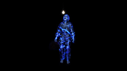 AtmosFX® Spooky Halloween Hollusion Digital Decoration on USB Includes 8 Atmosfx Video Effects for Hallloween