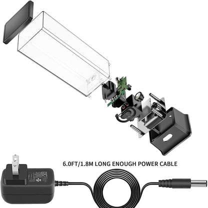 CALOVER Gifts for Kids Boy Girl Men Women Birthday Christmas Thanksgiving All Holiday Jellyfish Lamp with Music Bluetooth Speaker Table Sensory Night Mood Light