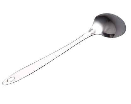 IMEEA Large Cooking Spoon Stainless Steel Basting Spoon for Cooking Serving Spoon, 12.8-Inch