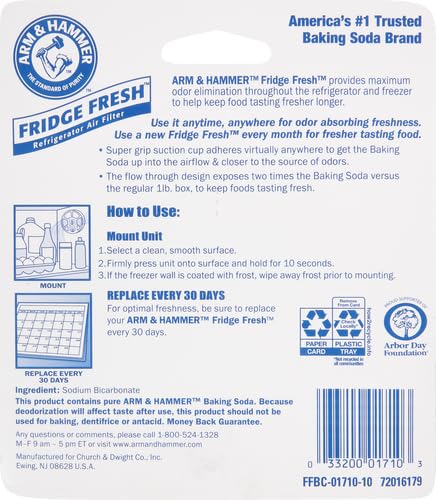Arm & Hammer Fridge Fresh Refrigerator Air Filter